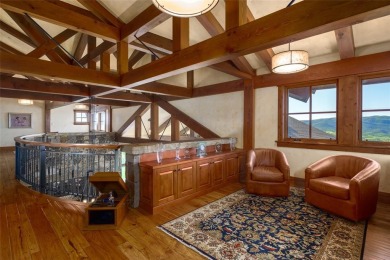 This spectacular home in Alpine Mountain Ranch began with on Catamount Ranch and Club in Colorado - for sale on GolfHomes.com, golf home, golf lot