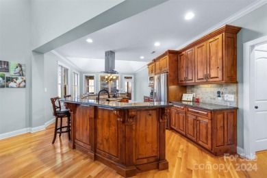 This stunning residence boasts 4 spacious bedrooms and 3.5 baths on Cleveland Country Club  in North Carolina - for sale on GolfHomes.com, golf home, golf lot