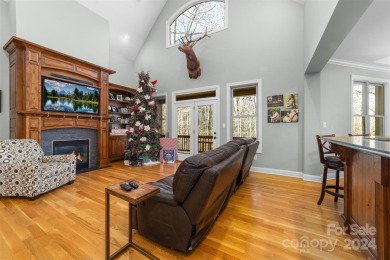 This stunning residence boasts 4 spacious bedrooms and 3.5 baths on Cleveland Country Club  in North Carolina - for sale on GolfHomes.com, golf home, golf lot