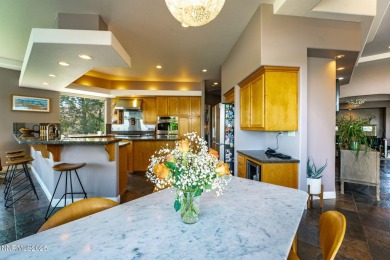 Beautiful single level home located adjacent to the second hole on Genoa Lakes Golf Club - Lakes Course in Nevada - for sale on GolfHomes.com, golf home, golf lot