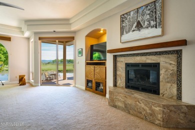 Beautiful single level home located adjacent to the second hole on Genoa Lakes Golf Club - Lakes Course in Nevada - for sale on GolfHomes.com, golf home, golf lot