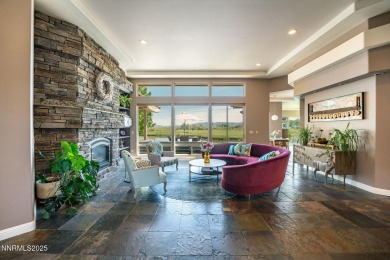 Beautiful single level home located adjacent to the second hole on Genoa Lakes Golf Club - Lakes Course in Nevada - for sale on GolfHomes.com, golf home, golf lot