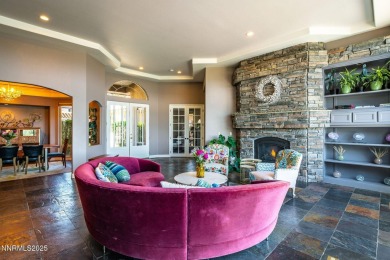 Beautiful single level home located adjacent to the second hole on Genoa Lakes Golf Club - Lakes Course in Nevada - for sale on GolfHomes.com, golf home, golf lot