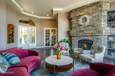Beautiful single level home located adjacent to the second hole on Genoa Lakes Golf Club - Lakes Course in Nevada - for sale on GolfHomes.com, golf home, golf lot