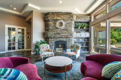 Beautiful single level home located adjacent to the second hole on Genoa Lakes Golf Club - Lakes Course in Nevada - for sale on GolfHomes.com, golf home, golf lot