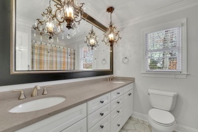 This custom brick home is an entertainer's dream with a private on Dunwoody Country Club in Georgia - for sale on GolfHomes.com, golf home, golf lot