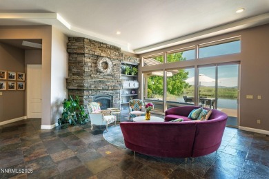 Beautiful single level home located adjacent to the second hole on Genoa Lakes Golf Club - Lakes Course in Nevada - for sale on GolfHomes.com, golf home, golf lot
