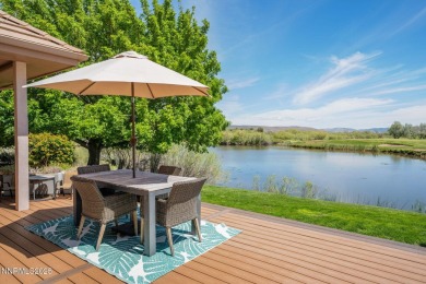 Beautiful single level home located adjacent to the second hole on Genoa Lakes Golf Club - Lakes Course in Nevada - for sale on GolfHomes.com, golf home, golf lot