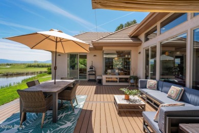 Beautiful single level home located adjacent to the second hole on Genoa Lakes Golf Club - Lakes Course in Nevada - for sale on GolfHomes.com, golf home, golf lot