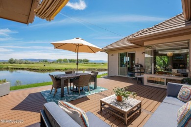 Beautiful single level home located adjacent to the second hole on Genoa Lakes Golf Club - Lakes Course in Nevada - for sale on GolfHomes.com, golf home, golf lot