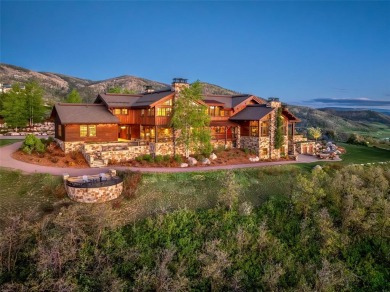 This spectacular home in Alpine Mountain Ranch began with on Catamount Ranch and Club in Colorado - for sale on GolfHomes.com, golf home, golf lot