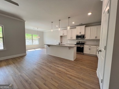 The Ellington Plan built by Stephen Elliott Homes. Quick on Chimney Oaks Golf Club in Georgia - for sale on GolfHomes.com, golf home, golf lot