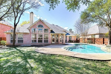 Traditional elegance meets modern refreshment in this on Bridlewood Golf Course in Texas - for sale on GolfHomes.com, golf home, golf lot