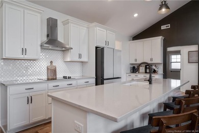 This beautifully designed Discovery Built one-story home offers on Champions Pointe Golf Course in Indiana - for sale on GolfHomes.com, golf home, golf lot