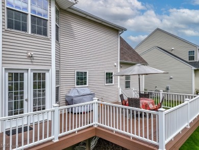 Discover this well-maintained 4 bed, 2 full/2 half bath colonial on Boulder Creek Golf Club in Ohio - for sale on GolfHomes.com, golf home, golf lot