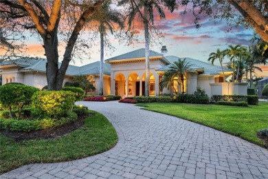 Sun-sensational views of unique infinity pool and spa area on Bonita Bay West in Florida - for sale on GolfHomes.com, golf home, golf lot