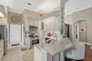 Live the dream in this gorgeous 2 bedroom, 2 bath, plus den on Rosedale Golf and Tennis Club in Florida - for sale on GolfHomes.com, golf home, golf lot