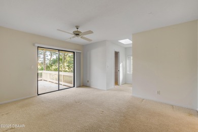 Take in peaceful golf course views from this inviting 2 bedroom on Sugar Mill Country Club in Florida - for sale on GolfHomes.com, golf home, golf lot