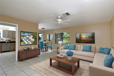 Enjoy ultimate privacy in this 2Br/2Bath first-floor corner unit on Cross Creek Country Club in Florida - for sale on GolfHomes.com, golf home, golf lot