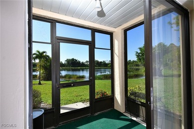 Enjoy ultimate privacy in this 2Br/2Bath first-floor corner unit on Cross Creek Country Club in Florida - for sale on GolfHomes.com, golf home, golf lot