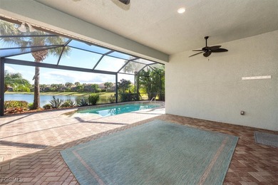 Freshly painted in main living area! This Florencia floor plan on Pelican Preserve Golf Club in Florida - for sale on GolfHomes.com, golf home, golf lot