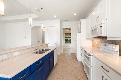 Freshly painted in main living area! This Florencia floor plan on Pelican Preserve Golf Club in Florida - for sale on GolfHomes.com, golf home, golf lot