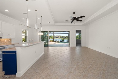 Freshly painted in main living area! This Florencia floor plan on Pelican Preserve Golf Club in Florida - for sale on GolfHomes.com, golf home, golf lot