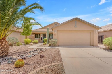 This beautifully maintained home features a sparkling salt water on The Golf Club At Johnson Ranch in Arizona - for sale on GolfHomes.com, golf home, golf lot