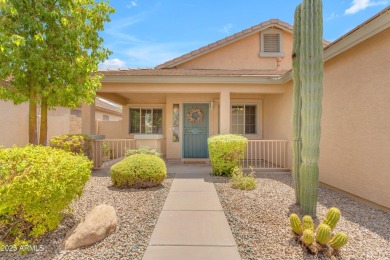 This beautifully maintained home features a sparkling salt water on The Golf Club At Johnson Ranch in Arizona - for sale on GolfHomes.com, golf home, golf lot