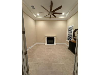 WATER VIEW LOT offering an expansive 425-ft serene view across on Seven Springs Golf and Country Club in Florida - for sale on GolfHomes.com, golf home, golf lot