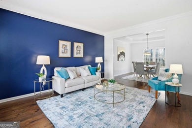 Welcome to this exceptional brick estate in the highly desirable on Towne Lake Hills Golf Club in Georgia - for sale on GolfHomes.com, golf home, golf lot