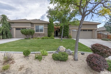 Nestled in the prestigious ArrowCreek gated golf community, this on ArrowCreek Golf Club - The Challenge in Nevada - for sale on GolfHomes.com, golf home, golf lot