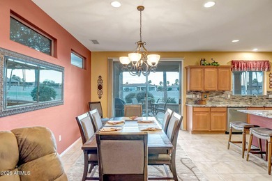 Ya know the golf course, sunset, mountain views in Sun City on Cimarron Golf Club in Arizona - for sale on GolfHomes.com, golf home, golf lot