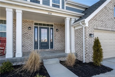 STUNNING HOME IN CHAMPIONS POINTE, LESS THAN ONE YEAR OLD! This on Champions Pointe Golf Course in Indiana - for sale on GolfHomes.com, golf home, golf lot