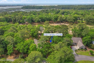 Lovely wooded lot along Fairway #3 in Lockwood Folly Country on Lockwood Folly Country Club in North Carolina - for sale on GolfHomes.com, golf home, golf lot