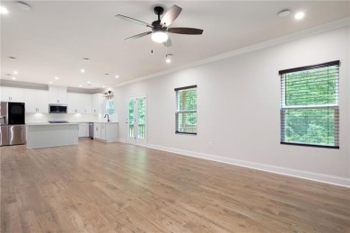 Built in 2023, this like-new home has everything you've been on Brookstone Golf and Country Club in Georgia - for sale on GolfHomes.com, golf home, golf lot