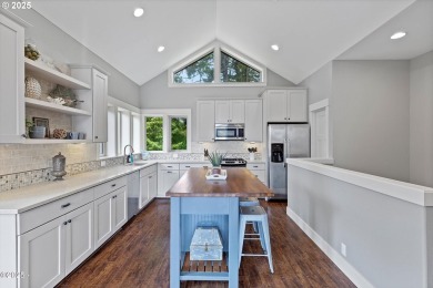 This beautifully crafted home offers the perfect blend of modern on Chinook Winds Golf Resort in Oregon - for sale on GolfHomes.com, golf home, golf lot
