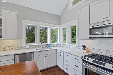 This beautifully crafted home offers the perfect blend of modern on Chinook Winds Golf Resort in Oregon - for sale on GolfHomes.com, golf home, golf lot