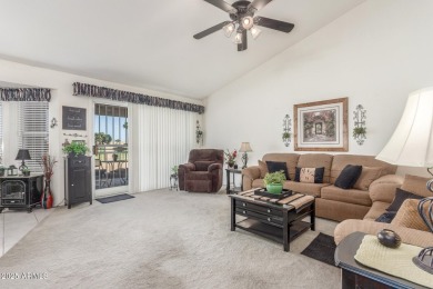 Meticulously cared for open floor plan with beautiful golf on Sun Village Golf Course in Arizona - for sale on GolfHomes.com, golf home, golf lot