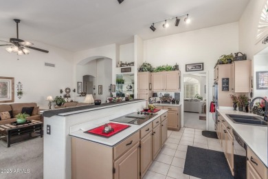 Meticulously cared for open floor plan with beautiful golf on Sun Village Golf Course in Arizona - for sale on GolfHomes.com, golf home, golf lot