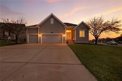 This beautifully updated reverse 1.5-story is just steps from on Prairie Highlands Golf Course in Kansas - for sale on GolfHomes.com, golf home, golf lot
