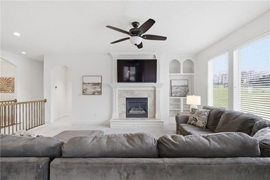 This beautifully updated reverse 1.5-story is just steps from on Prairie Highlands Golf Course in Kansas - for sale on GolfHomes.com, golf home, golf lot