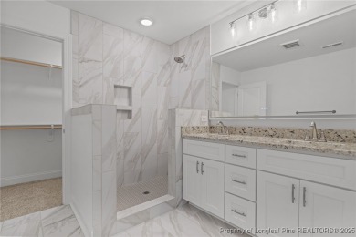 This beautiful semi custom home by Red Rock Builders is waiting on Anderson Creek Golf Club in North Carolina - for sale on GolfHomes.com, golf home, golf lot