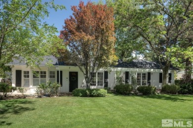 This charming cottage on .38 of an acre sits on an iconic street on Washoe County Golf Club in Nevada - for sale on GolfHomes.com, golf home, golf lot