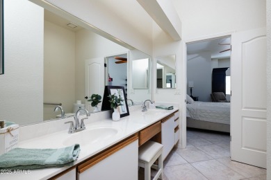 Exquisite 2-bedroom, 2-bathroom home in a gated community on Pueblo Del Sol Country Club in Arizona - for sale on GolfHomes.com, golf home, golf lot