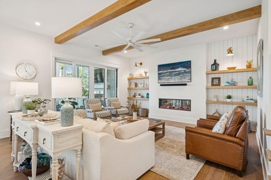 Completed in 2022, this custom creek and marsh front residence on Charleston National Golf Club in South Carolina - for sale on GolfHomes.com, golf home, golf lot