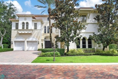 Located In The Heart Of Boca Raton, This Three-story Estate In on Polo Club of Boca Raton in Florida - for sale on GolfHomes.com, golf home, golf lot