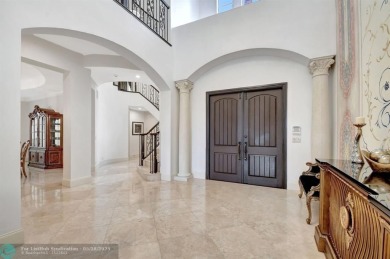 Located In The Heart Of Boca Raton, This Three-story Estate In on Polo Club of Boca Raton in Florida - for sale on GolfHomes.com, golf home, golf lot