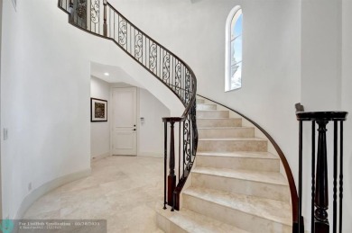 Located In The Heart Of Boca Raton, This Three-story Estate In on Polo Club of Boca Raton in Florida - for sale on GolfHomes.com, golf home, golf lot