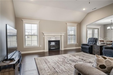 WELCOME TO CHAMPIONS POINTE and this QUALITY-BUILT, ONE-LEVEL on Champions Pointe Golf Course in Indiana - for sale on GolfHomes.com, golf home, golf lot